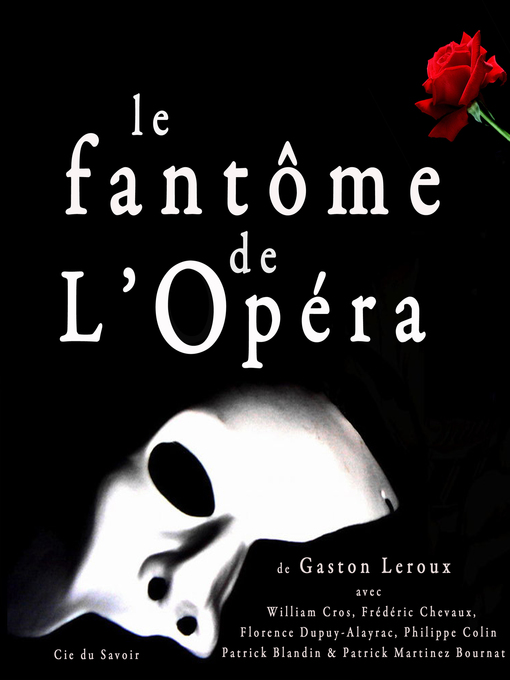 Title details for Le fantôme de l'Opéra by Gaston Leroux - Available